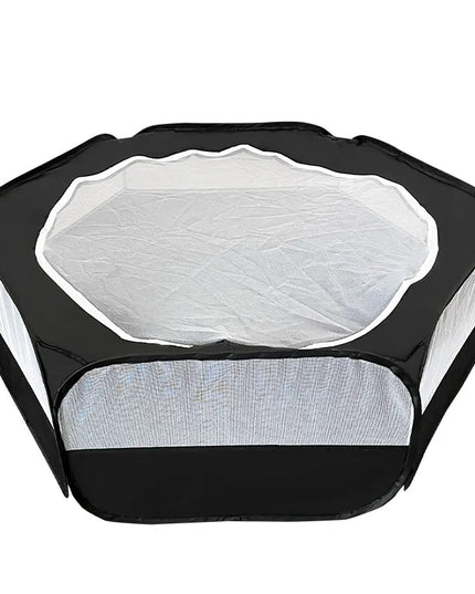 Portable Small Pet Cage Transparent Hedgehog Cage Tent Pet Playpen Open Folding Yard Fence For Dog Hamster Rabbit Guinea Pig