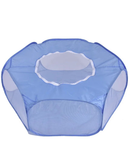 Portable Small Pet Cage Transparent Hedgehog Cage Tent Pet Playpen Open Folding Yard Fence For Dog Hamster Rabbit Guinea Pig