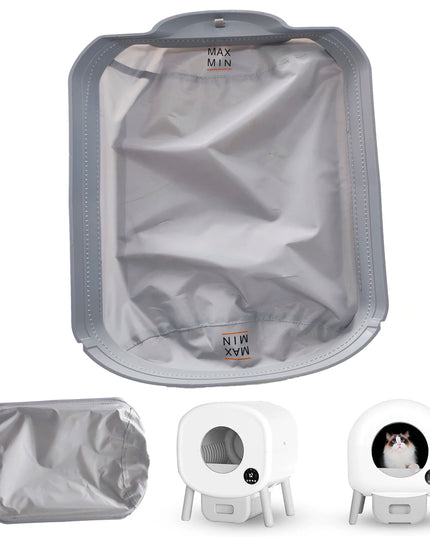 Automatic Cat Litter Box Replace Accessories Soft Fabric Liner  Smart Cat Litter Box Accessories Soft Mat Removable Liner