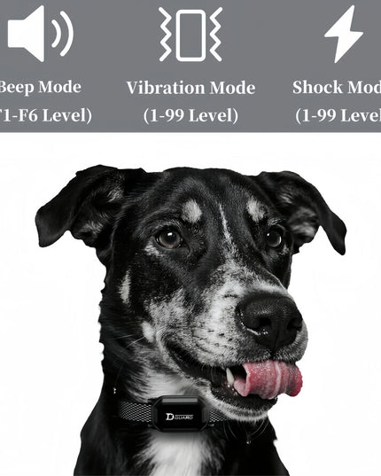 800m Digital Dog Training Collar Waterproof Rechargeable Remote Control Pet with LCD Display for All Size Shock Vibration Sound