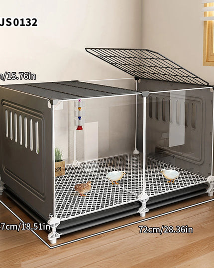 鶏小屋 家庭用大型飼育ケージ 鶏小屋 鶏小屋 自動洗浄 アヒルケージ 金網 バルコニー 屋外 養鶏ケージ