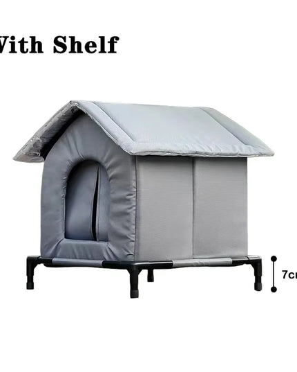 Stray Cats Shelter Winter Pet Furniture Oxford Cloth Weatherproof Cat House Stray Cat Dog Rescue Supplies Indoor And Outdoor Use