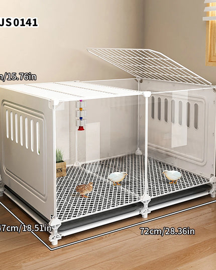 鶏小屋 家庭用大型飼育ケージ 鶏小屋 鶏小屋 自動洗浄 アヒルケージ 金網 バルコニー 屋外 養鶏ケージ