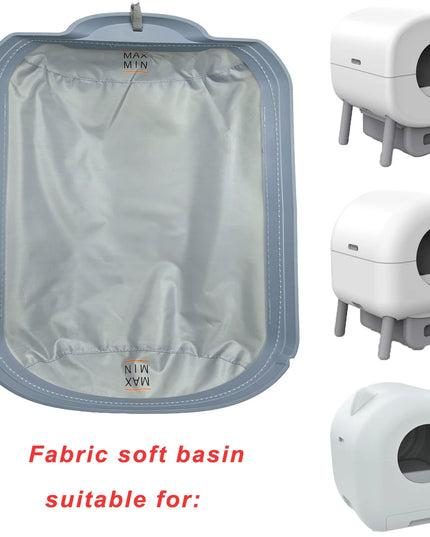 Automatic Cat Litter Box Replace Accessories Soft Fabric Liner  Smart Cat Litter Box Accessories Soft Mat Removable Liner