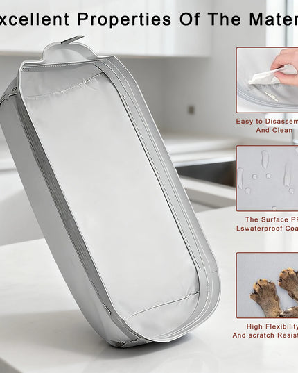 Automatic Cat Litter Box Replace Accessories Soft Fabric Liner  Smart Cat Litter Box Accessories Soft Mat Removable Liner