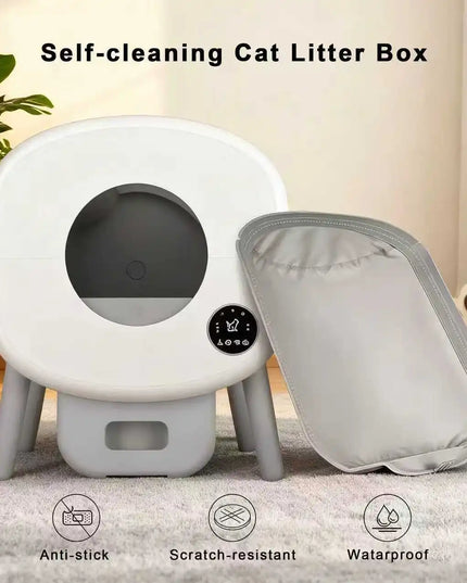 Automatic Cat Litter Box Replace Accessories Soft Fabric Liner  Smart Cat Litter Box Accessories Soft Mat Removable Liner