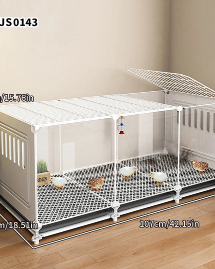 鶏小屋 家庭用大型飼育ケージ 鶏小屋 鶏小屋 自動洗浄 アヒルケージ 金網 バルコニー 屋外 養鶏ケージ